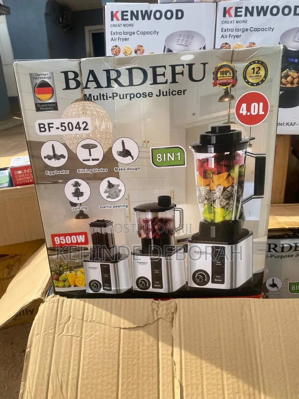 8 in 1 Bardefu Blender