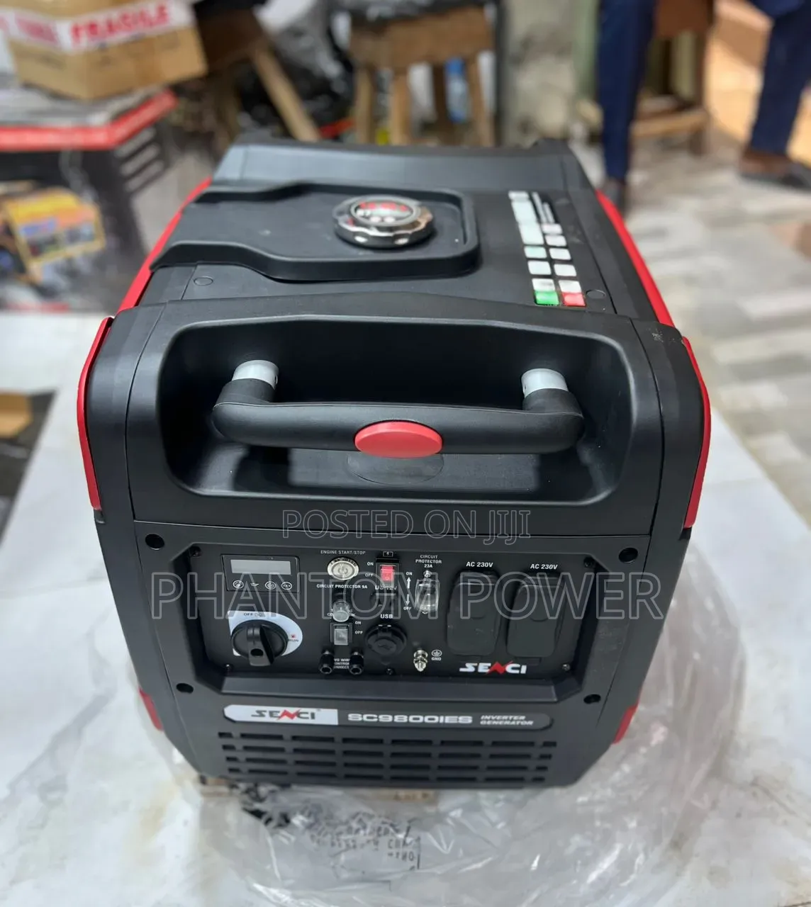 New Senci SC9800IES 7.5kva Ultra Modern Petrol Inverter Generator