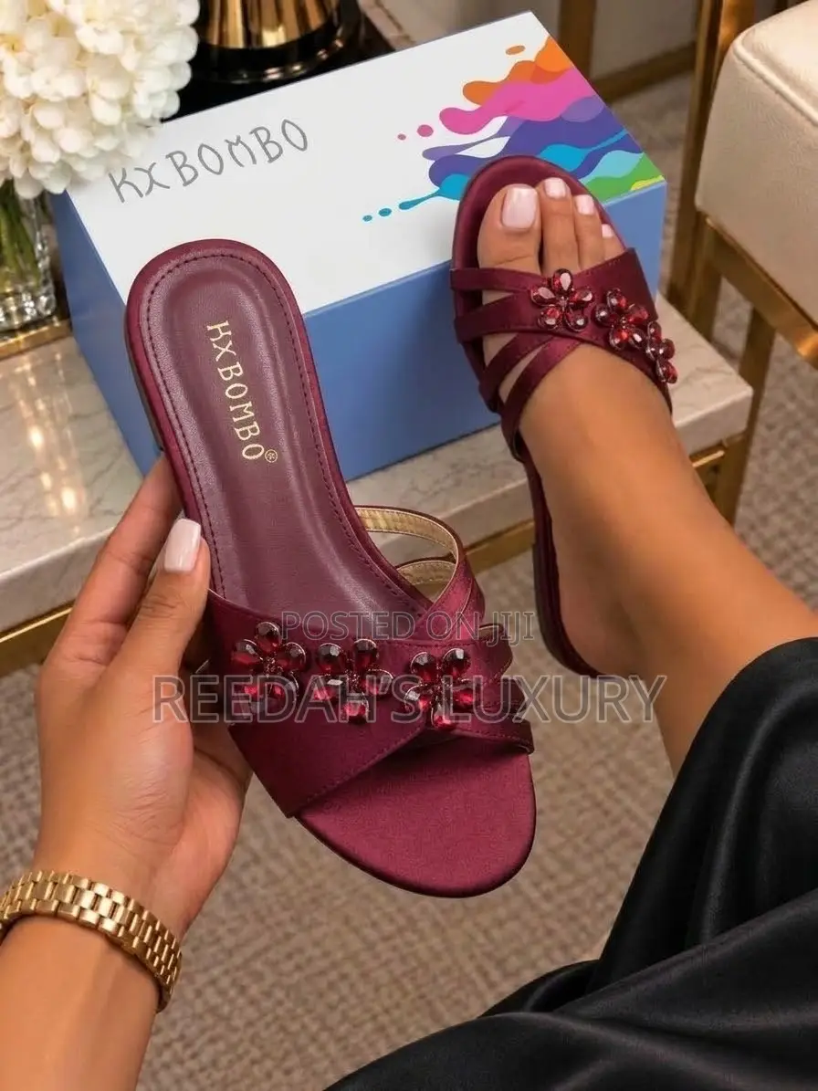 Pretty Stoned Slippers - KX BOMBO