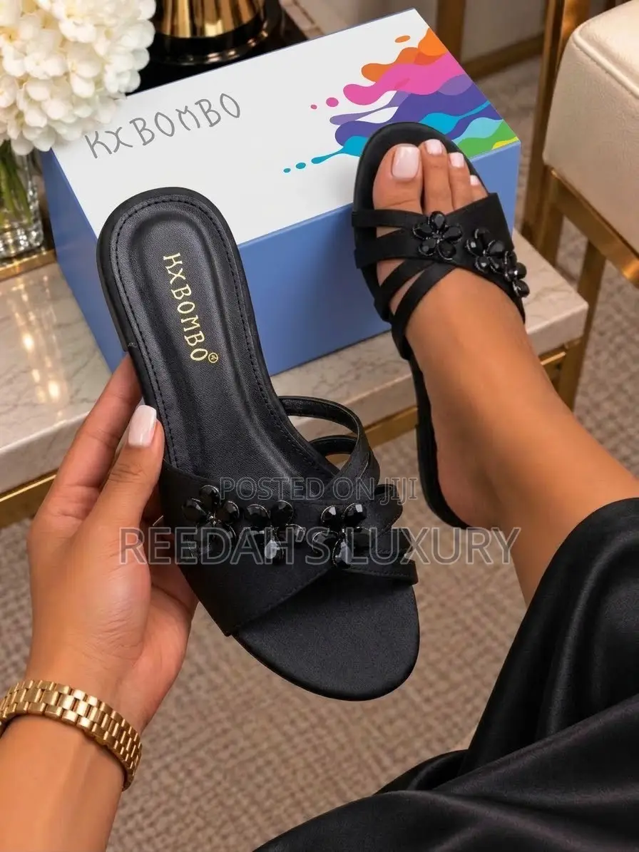 Pretty Stoned Slippers - KX BOMBO