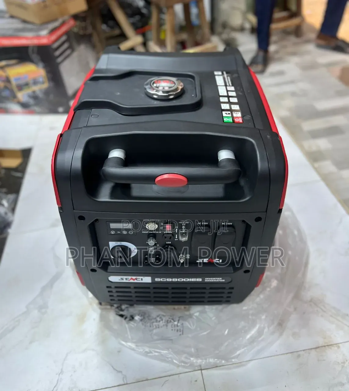 Senci SC9800IES Super Silent Inverter Generator [7.5kva Max Capacity]