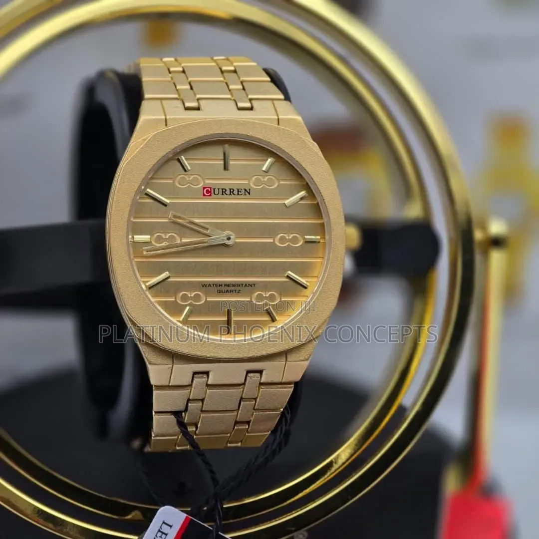 High Quality Curren Chain Strap Watch