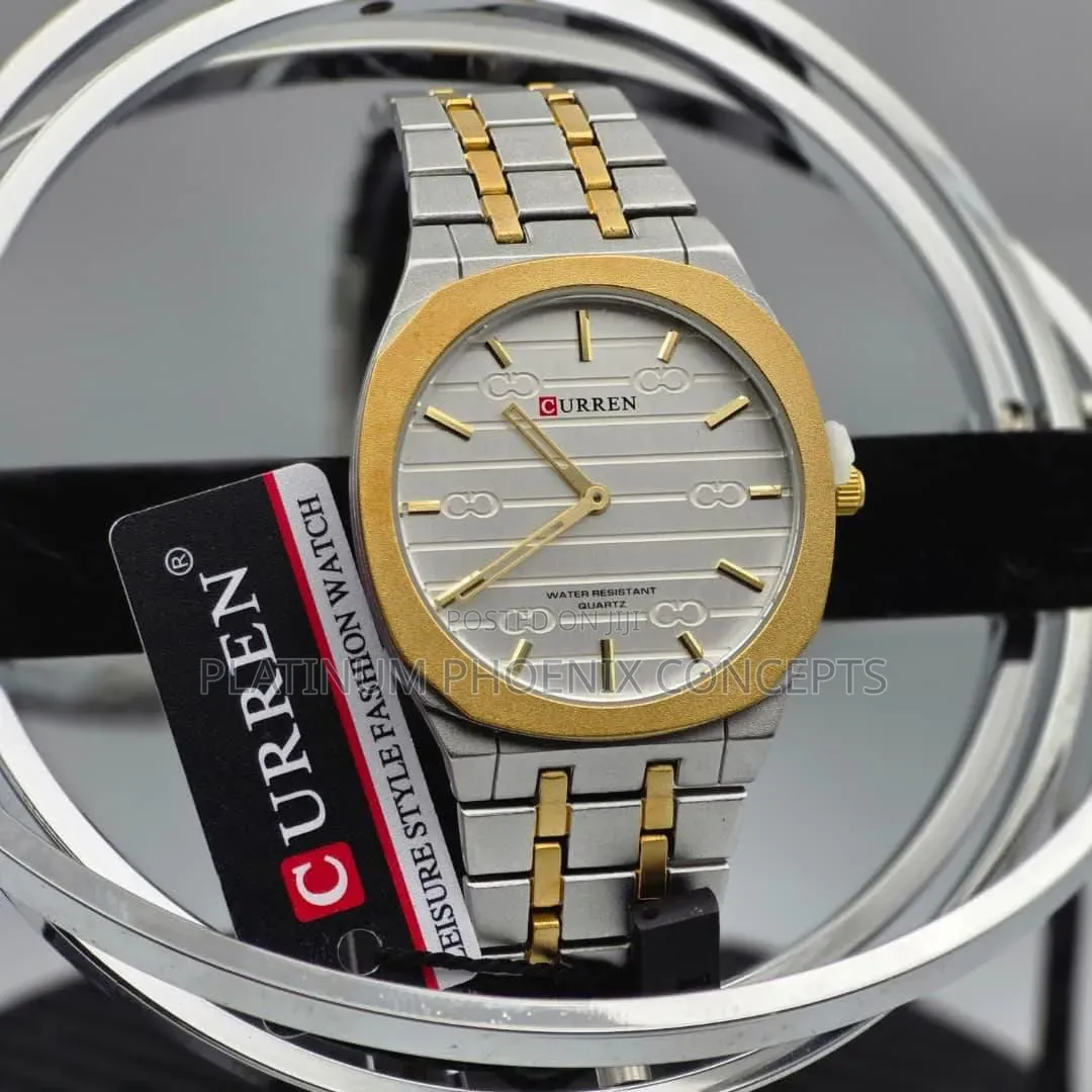 High Quality Curren Chain Strap Watch