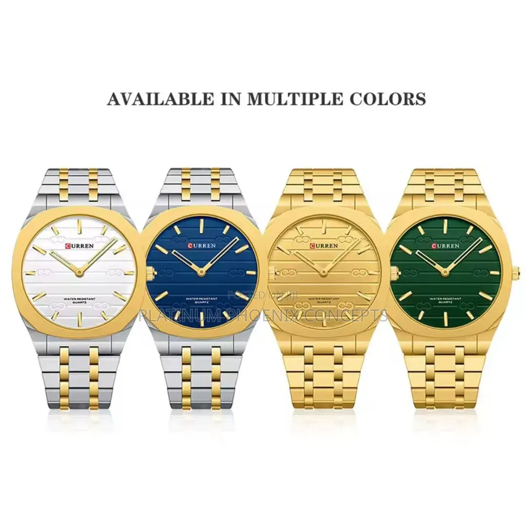 High Quality Curren Chain Strap Watch