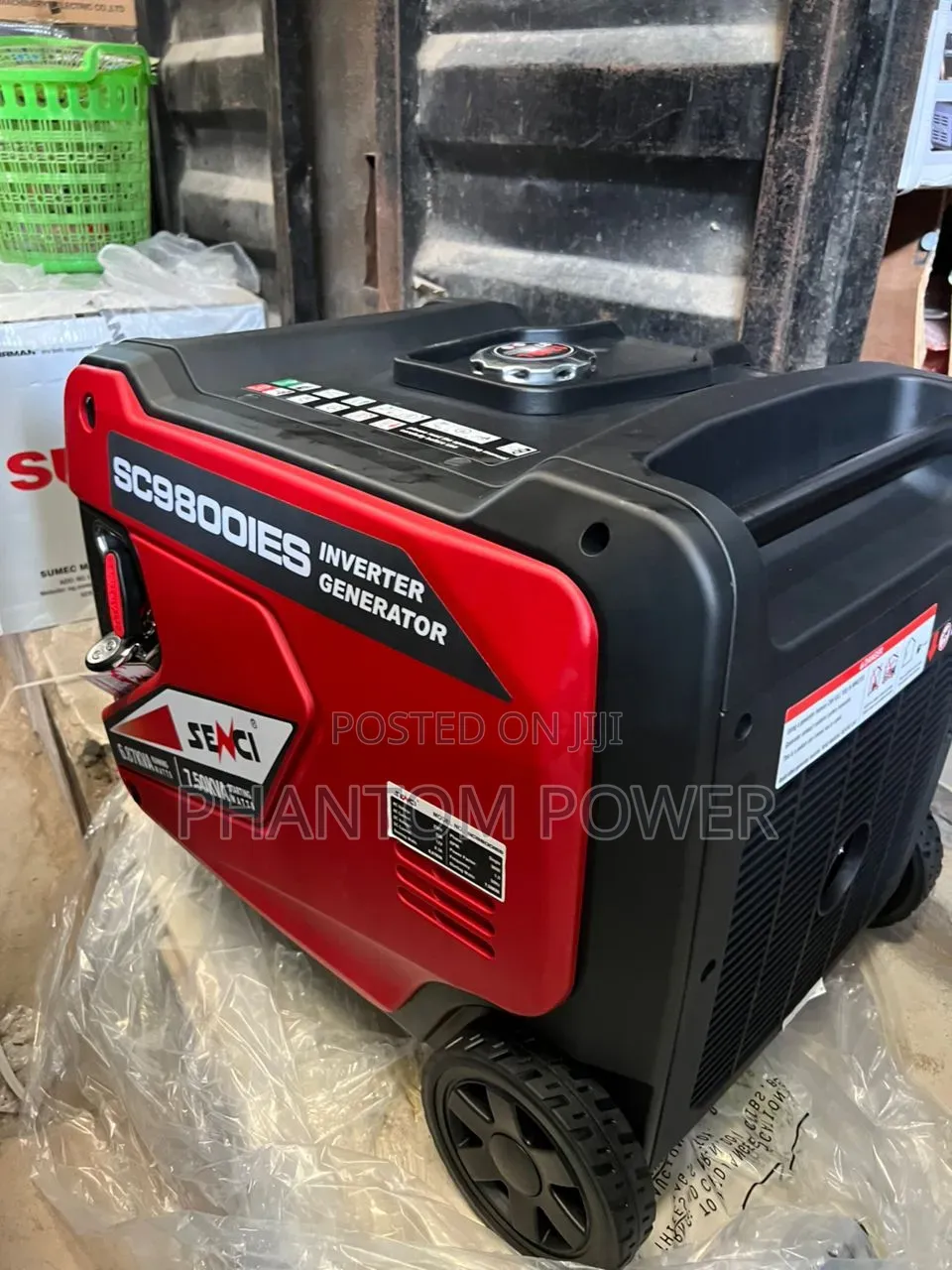 7.5kva Senci Soundproof Inverter Generator [5 Litres Lasts 15 Hours]