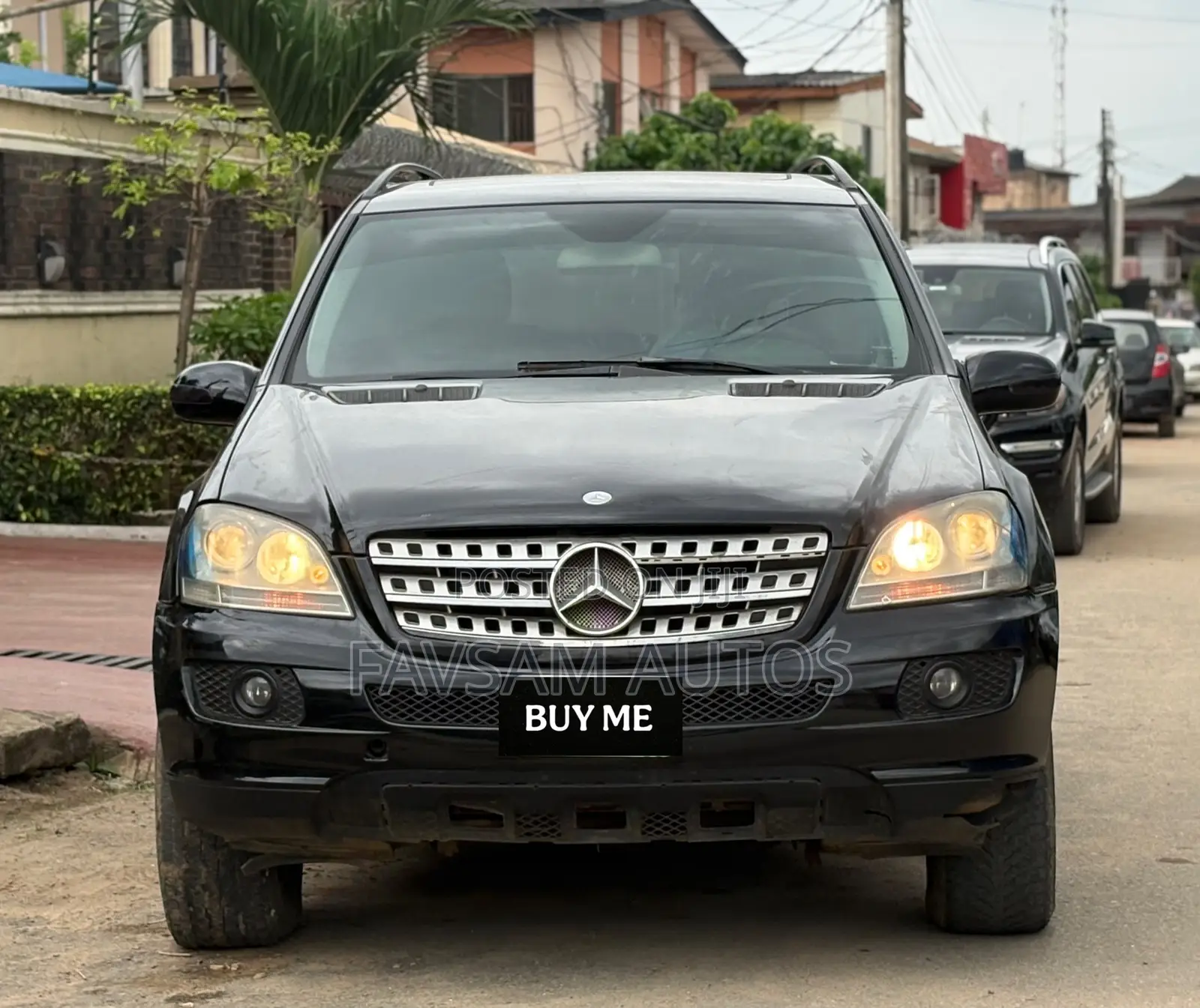 Mercedes-Benz M Class ML 350 AWD 4Matic (3.5L V6 7A) 2006 Black