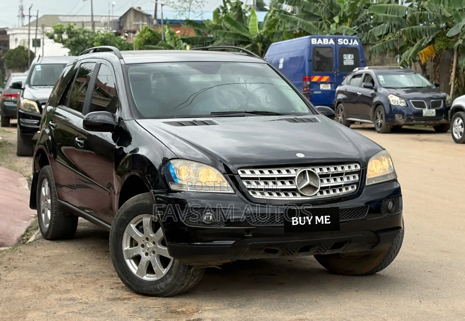 Mercedes-Benz M Class ML 350 AWD 4Matic (3.5L V6 7A) 2006 Black