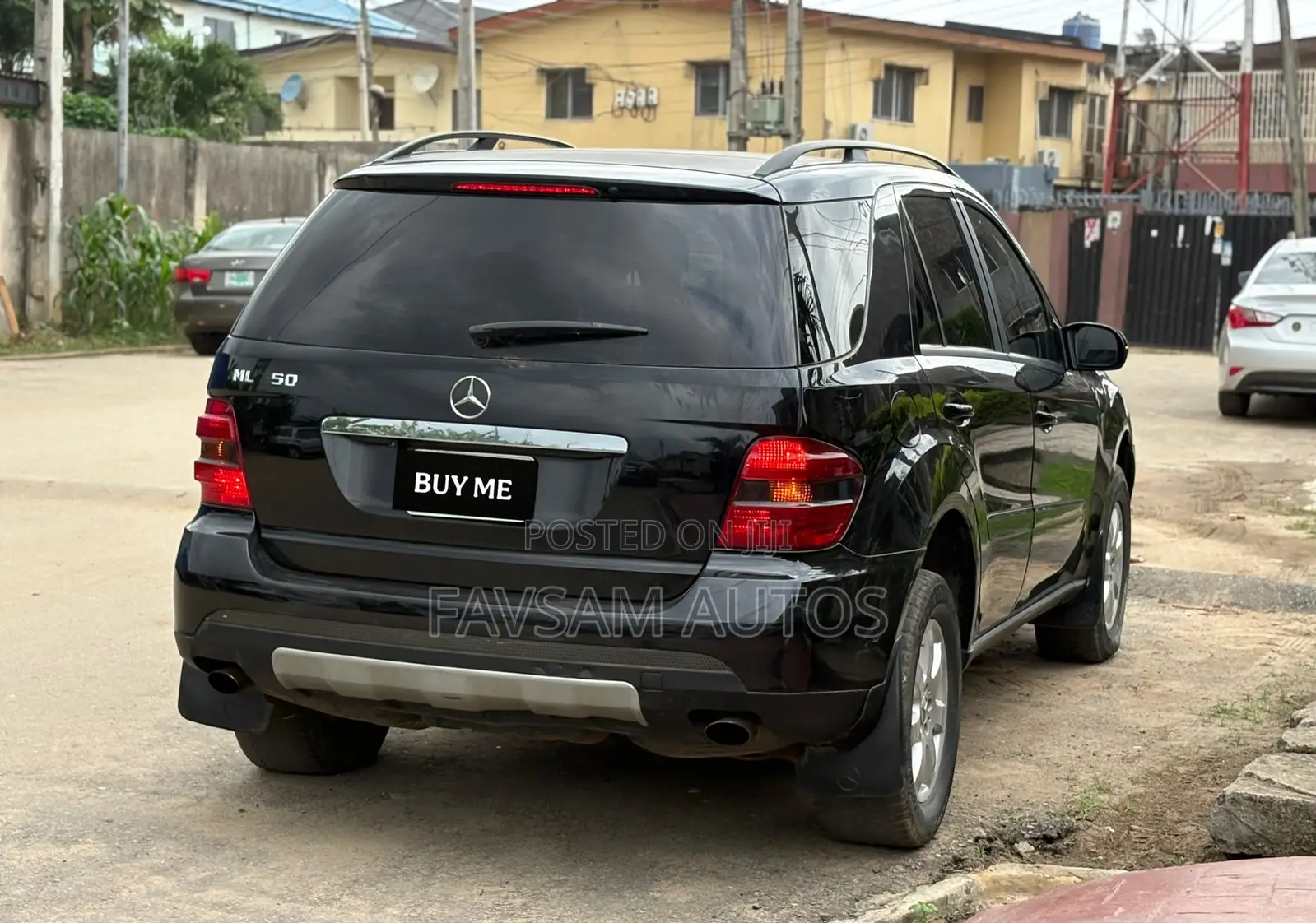 Mercedes-Benz M Class ML 350 AWD 4Matic (3.5L V6 7A) 2006 Black