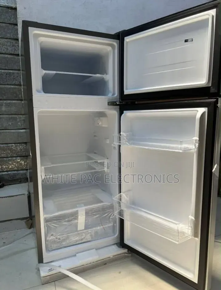 New Hisense Double Door 205 Litres Refrigerator Fast Cooling 2 Yrs