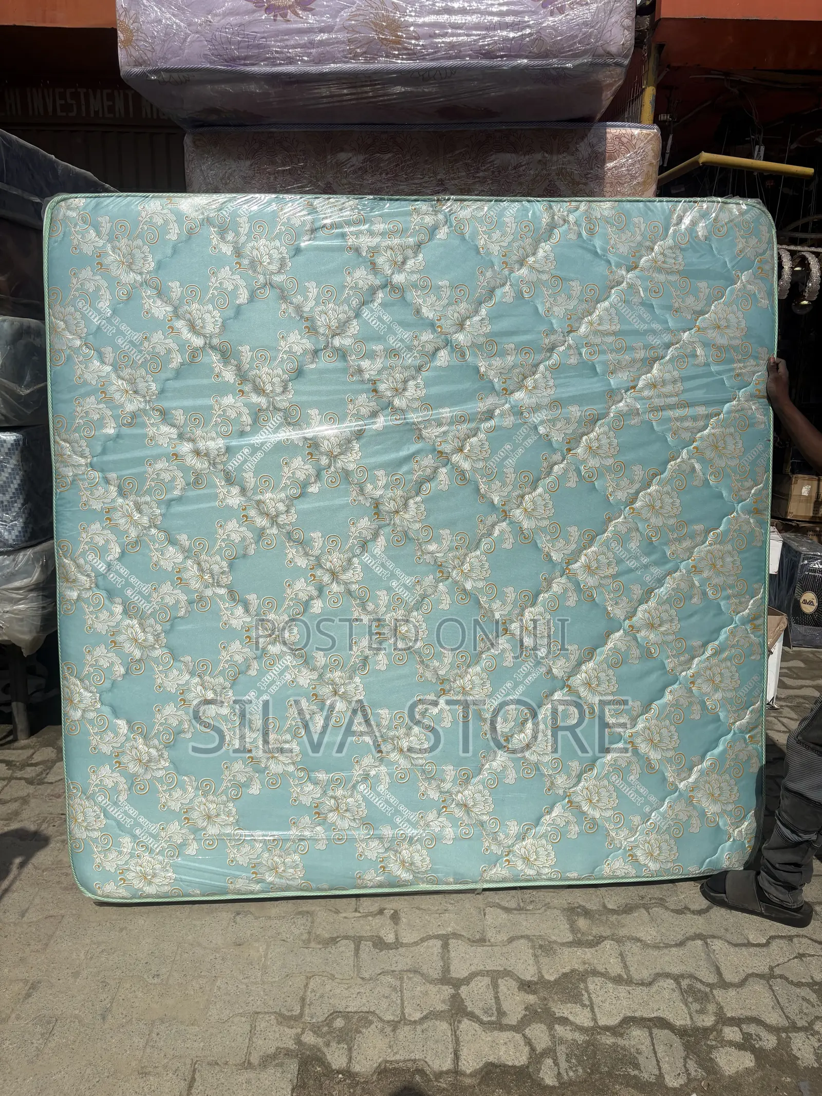 6x6 10inches Semi Orthopedic Mattress (GREEN EARTH MATTRESS )