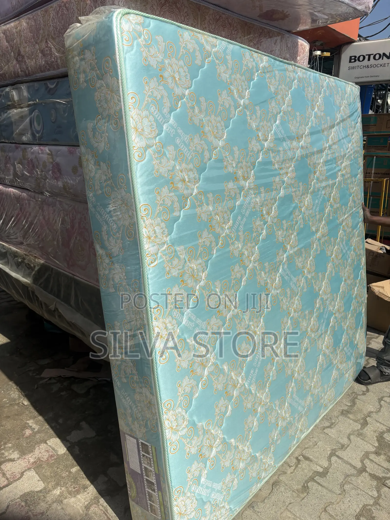 6x6 10inches Semi Orthopedic Mattress (GREEN EARTH MATTRESS )