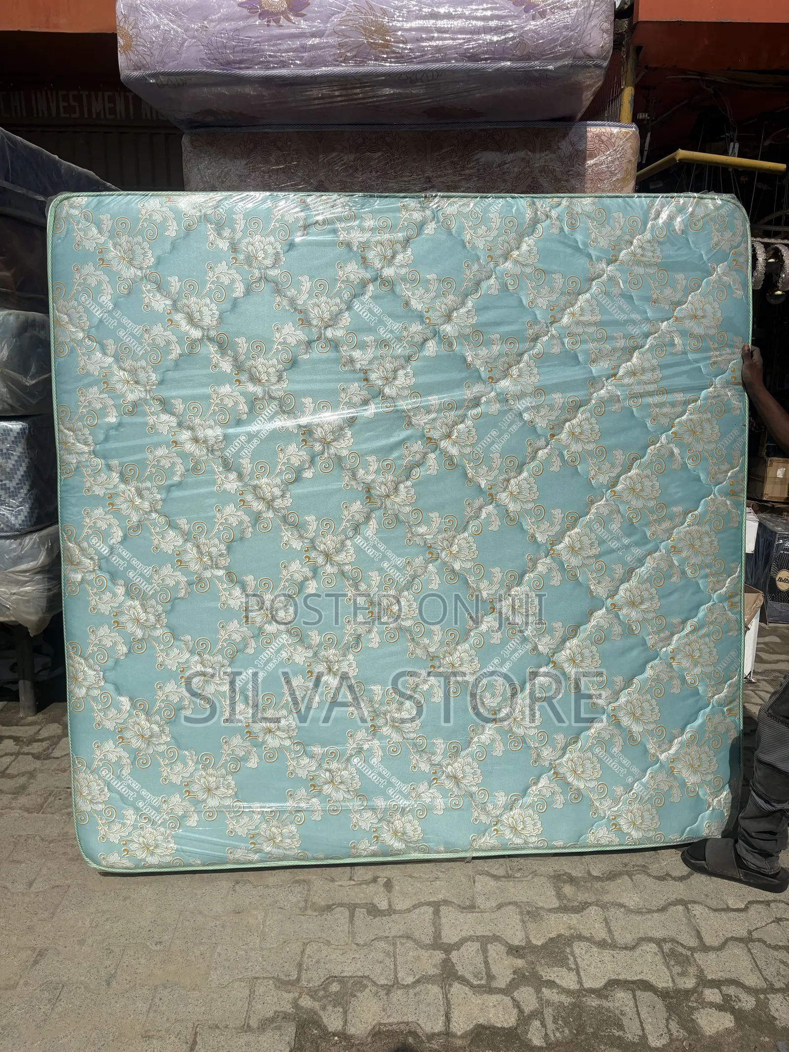 6x6 10inches Semi Orthopedic Mattress (GREEN EARTH MATTRESS )