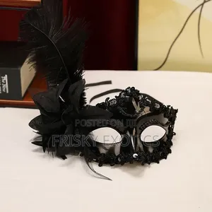 Fancy Feather Party Masks