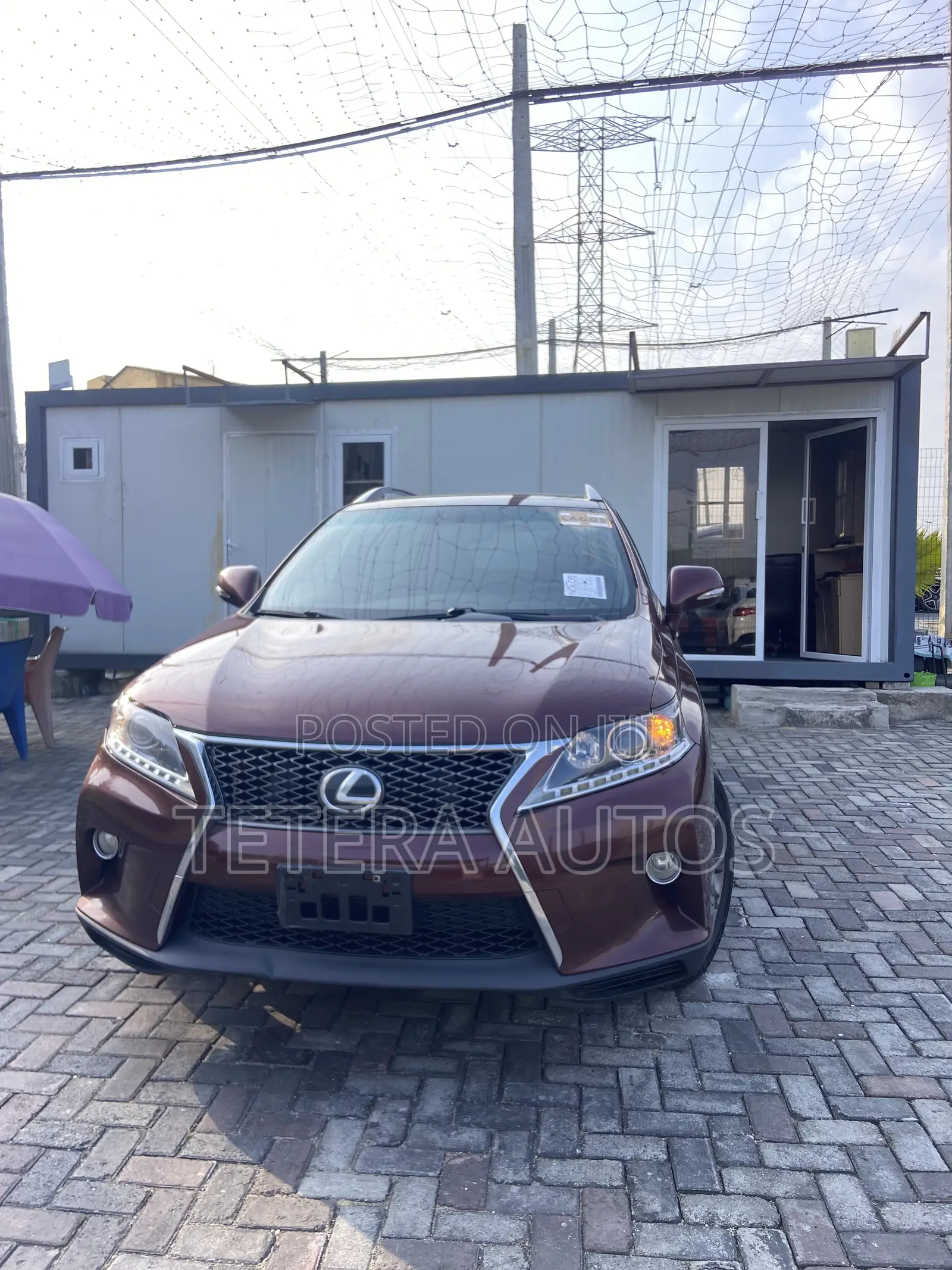 Lexus RX 350 F SPORT AWD 2013 Maroon