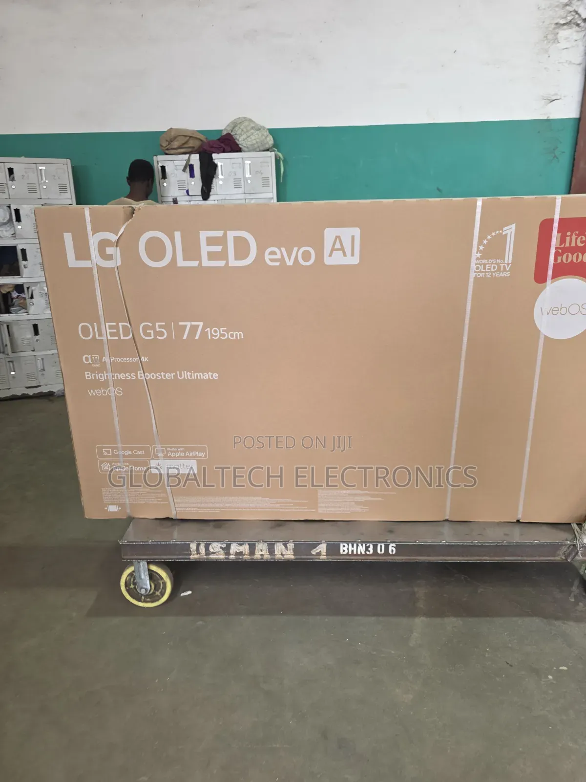 Original LG 77-Inch Oled Evo Ai G5 4k 165hz Smart TV – Oled77g56la