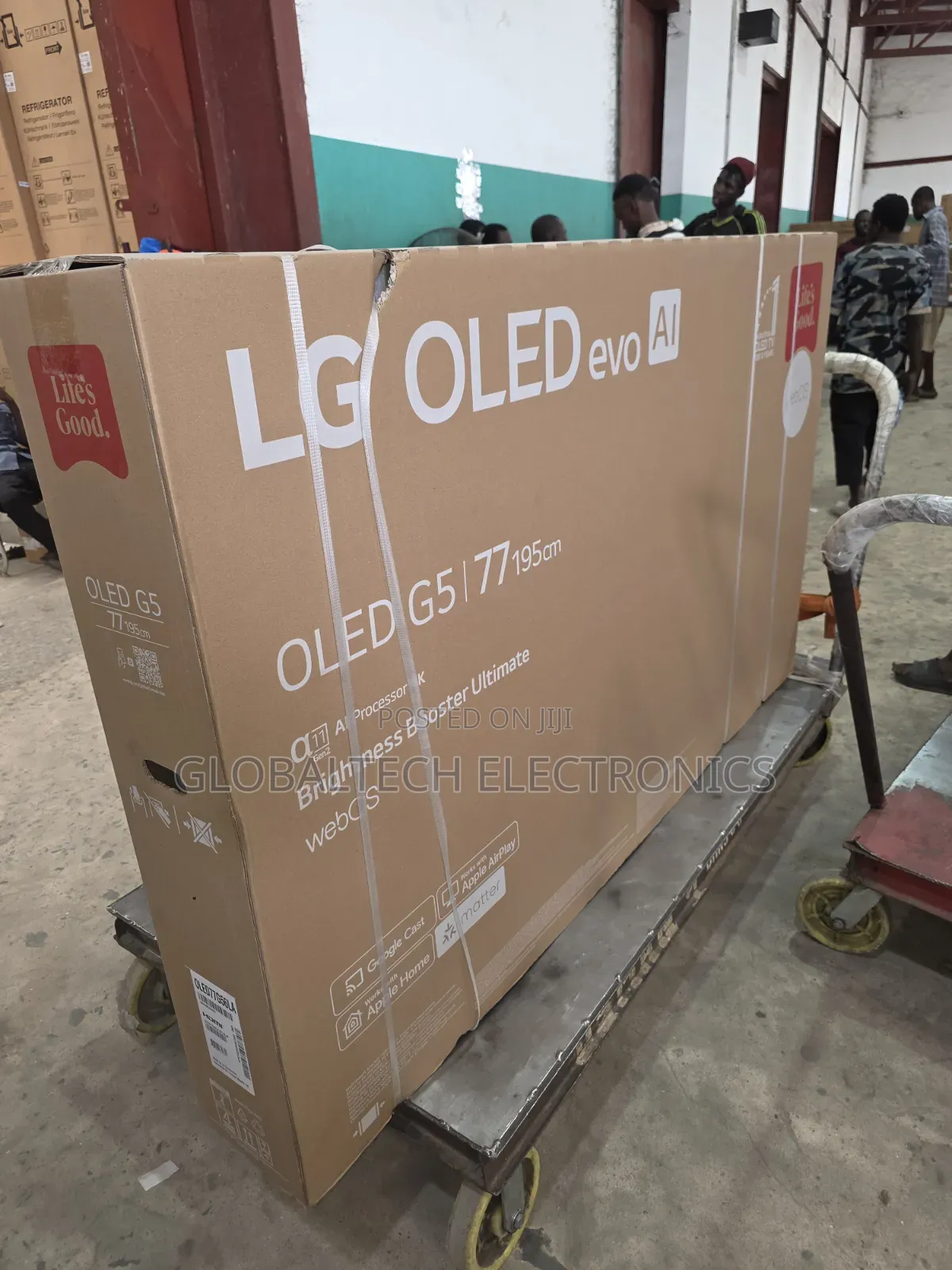 Original LG 77-Inch Oled Evo Ai G5 4k 165hz Smart TV – Oled77g56la