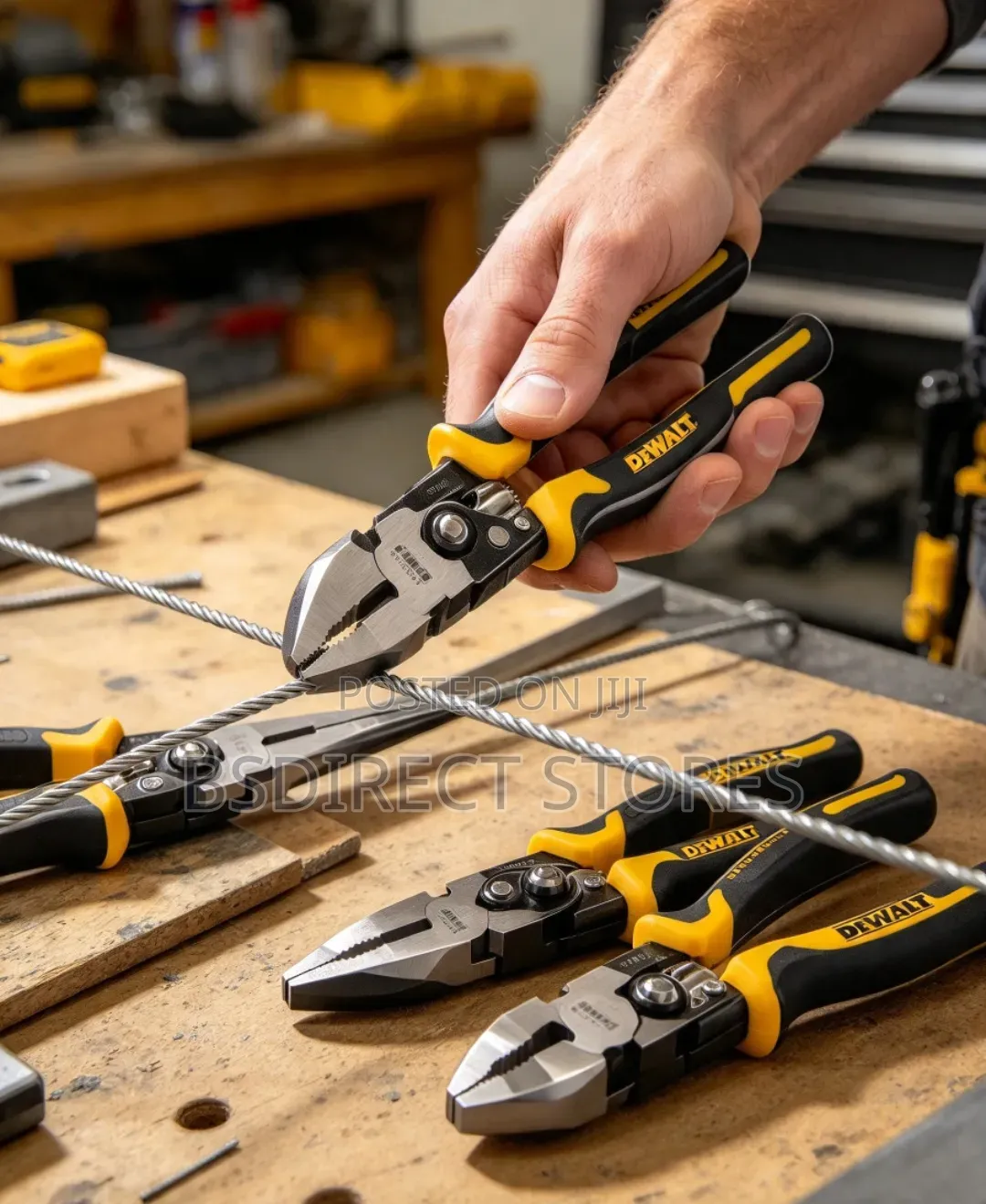 Dewalt Compound Action Hardened Chrome Vanadium Pliers Set