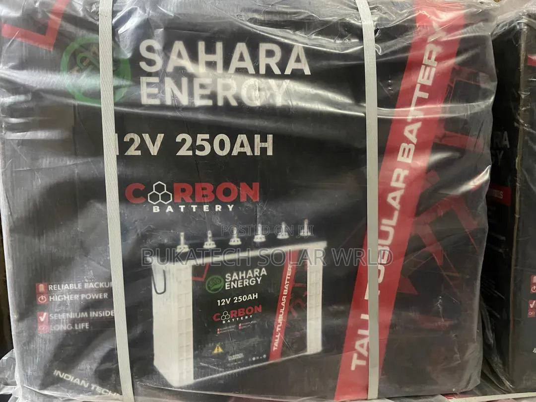 250ah 12v Sahara Energy Tubular Battery