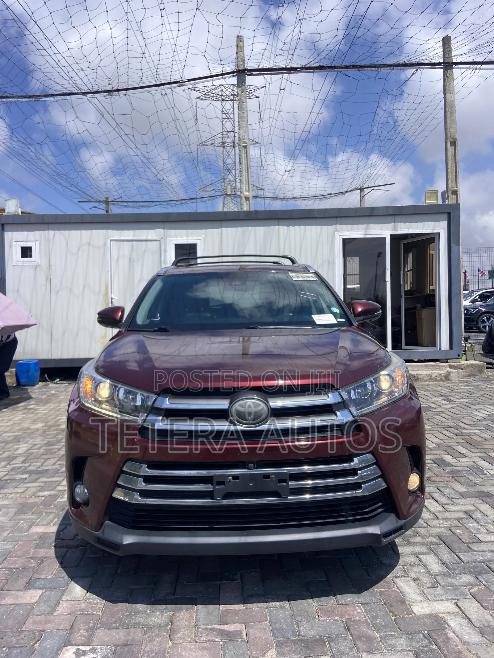 Toyota Highlander Limited 4x4 V6 (3.5L 6cyl 8A) 2018 Burgundy