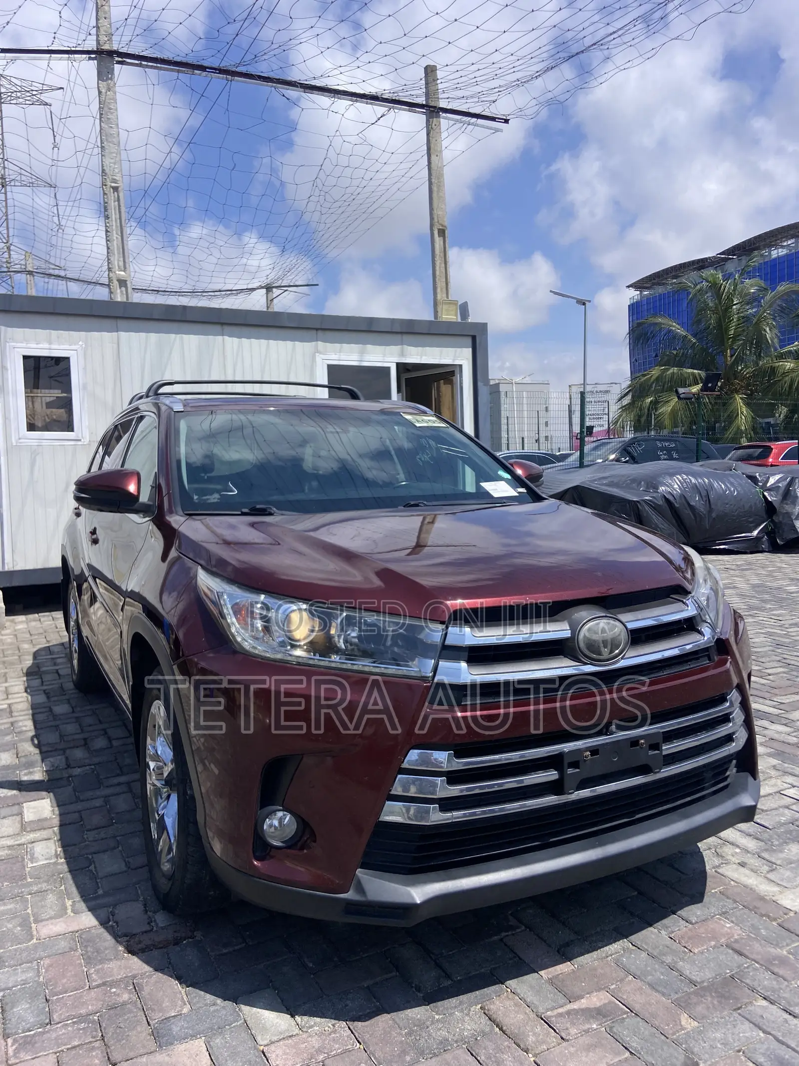 Toyota Highlander Limited 4x4 V6 (3.5L 6cyl 8A) 2018 Burgundy
