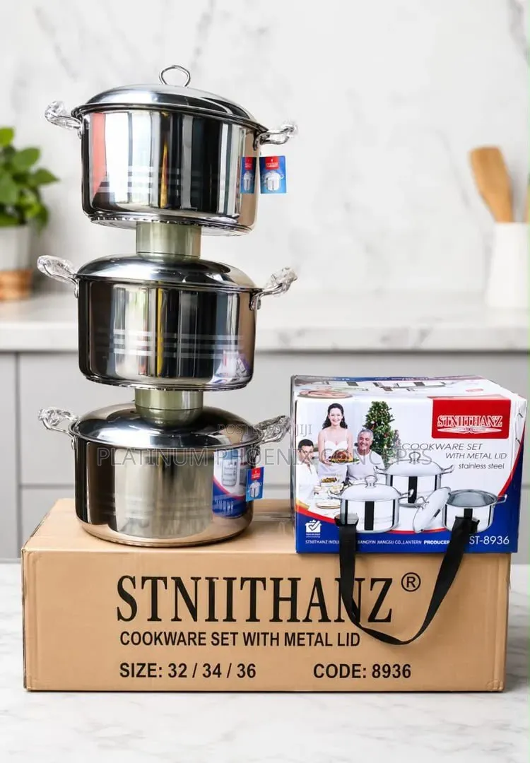 Stniithanz Stainless Steel Pot (Big Size)