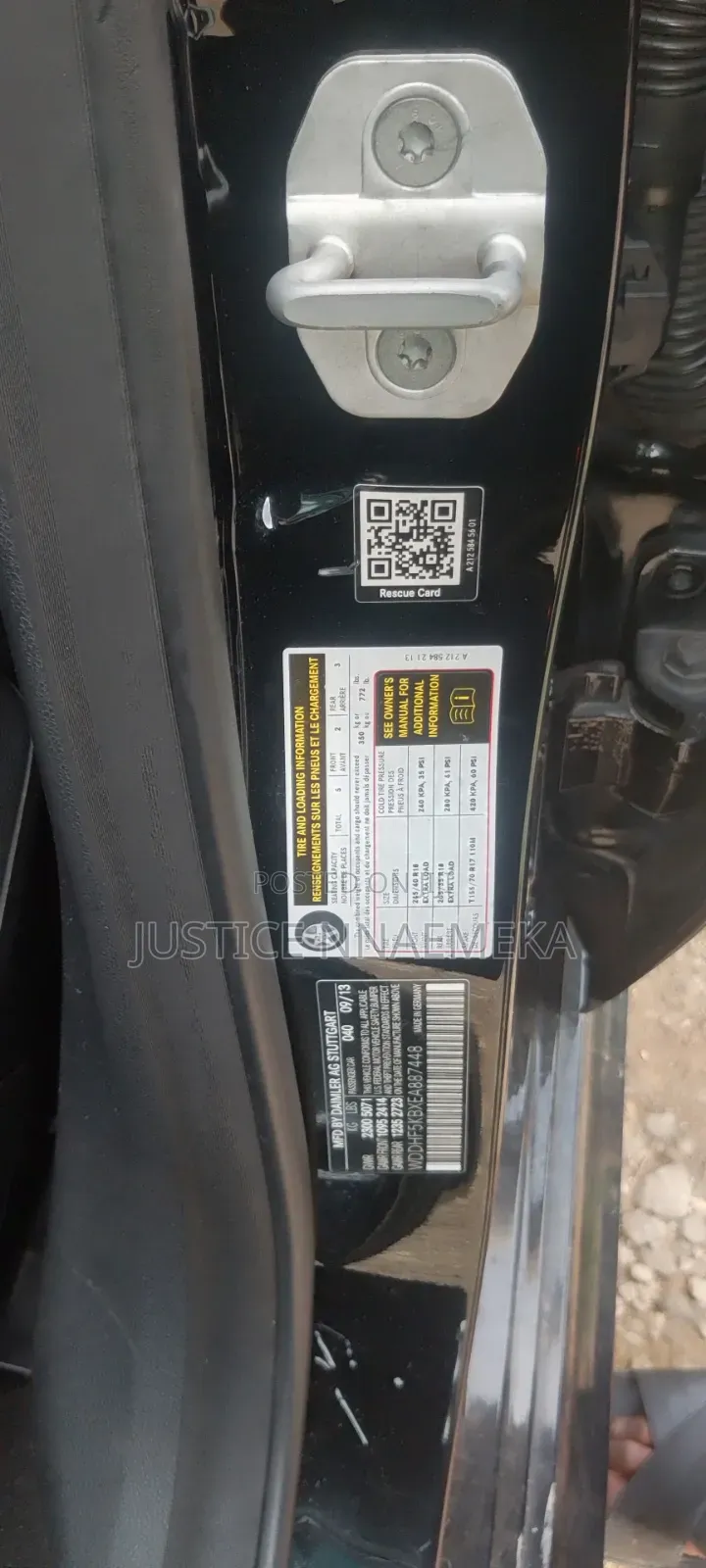Mercedes-Benz E350 2014 Black