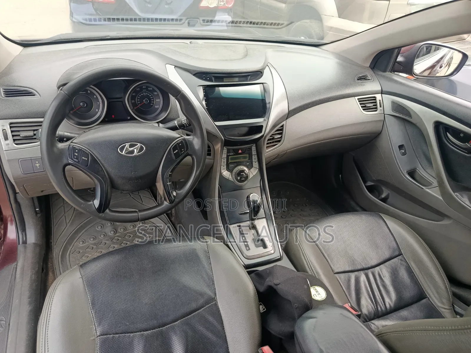 Hyundai Elantra GLS 2012 Red