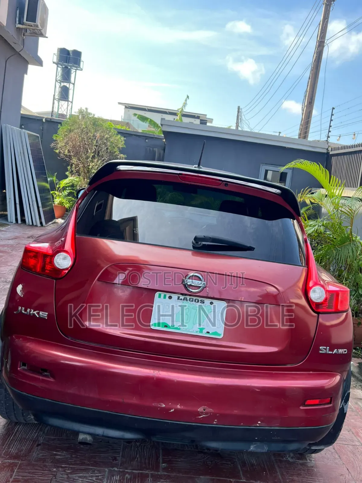 Nissan Juke SL AWD 2011 Red