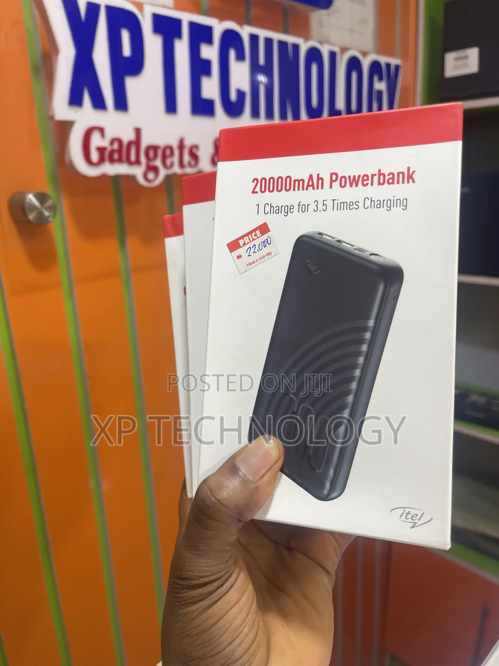 Itel Powerbank 20,000mha