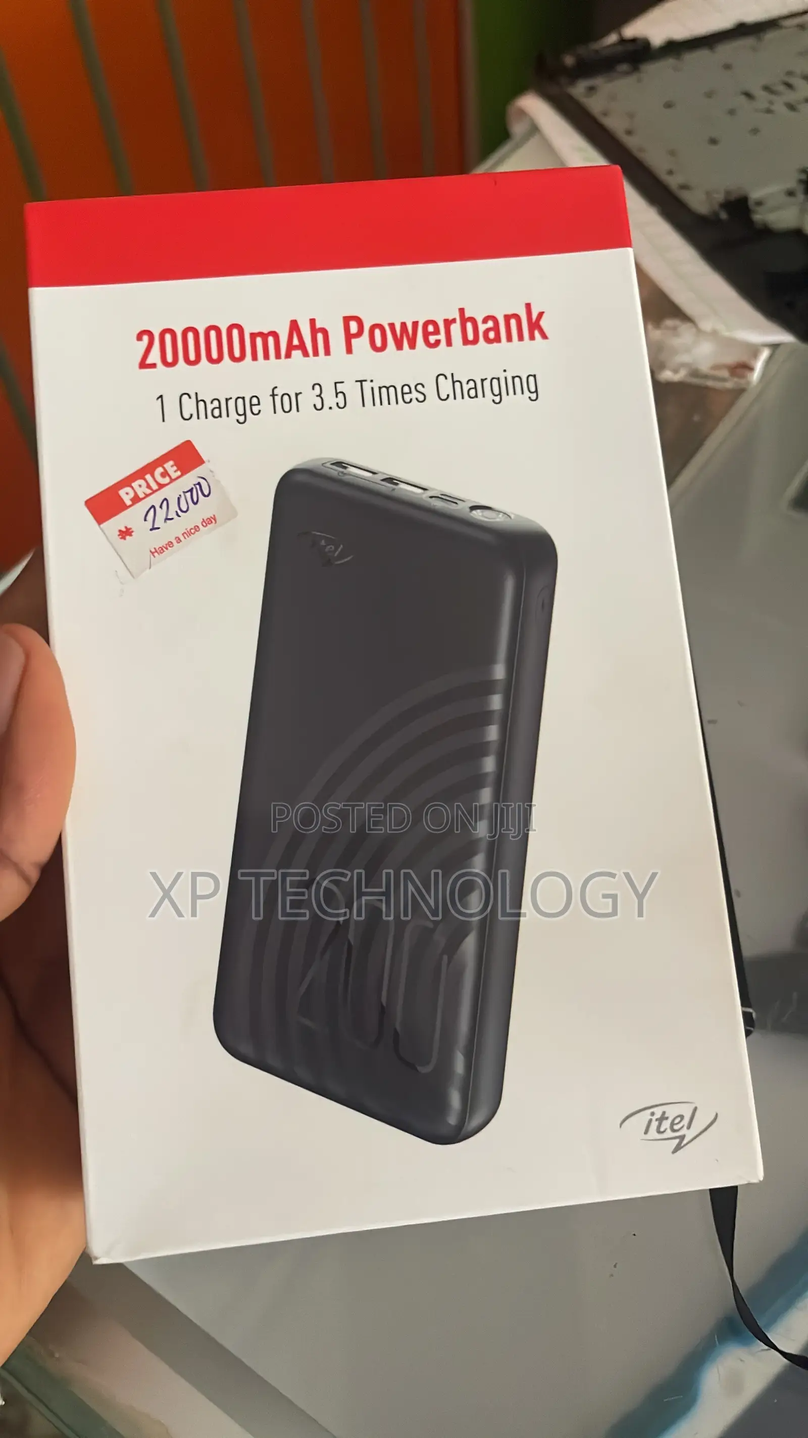 Itel Powerbank 20,000mha