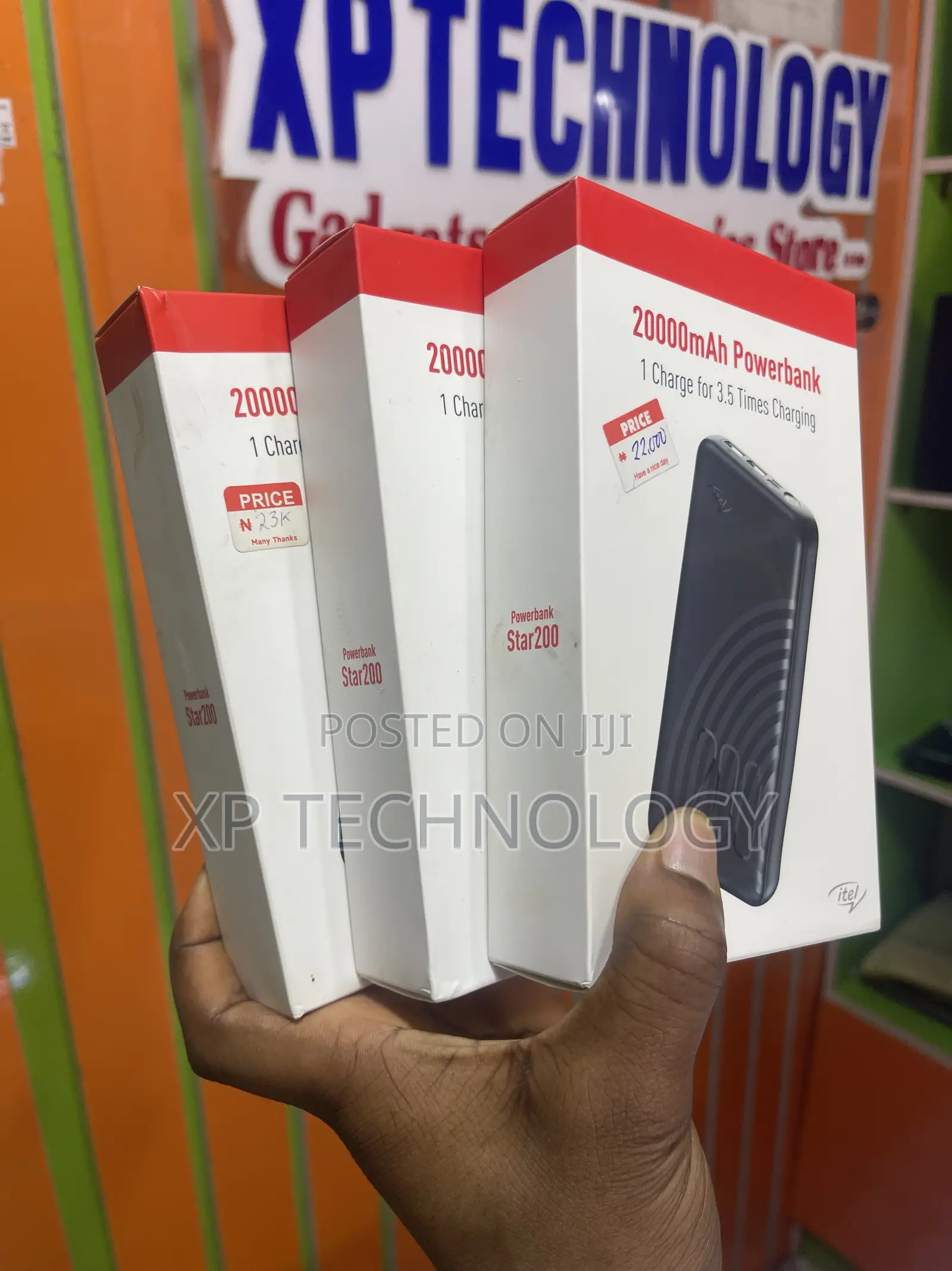 Itel Powerbank 20,000mha