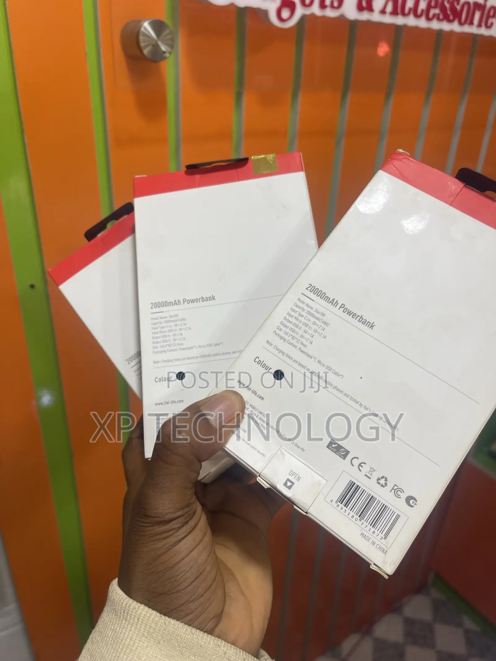 Itel Powerbank 20,000mha