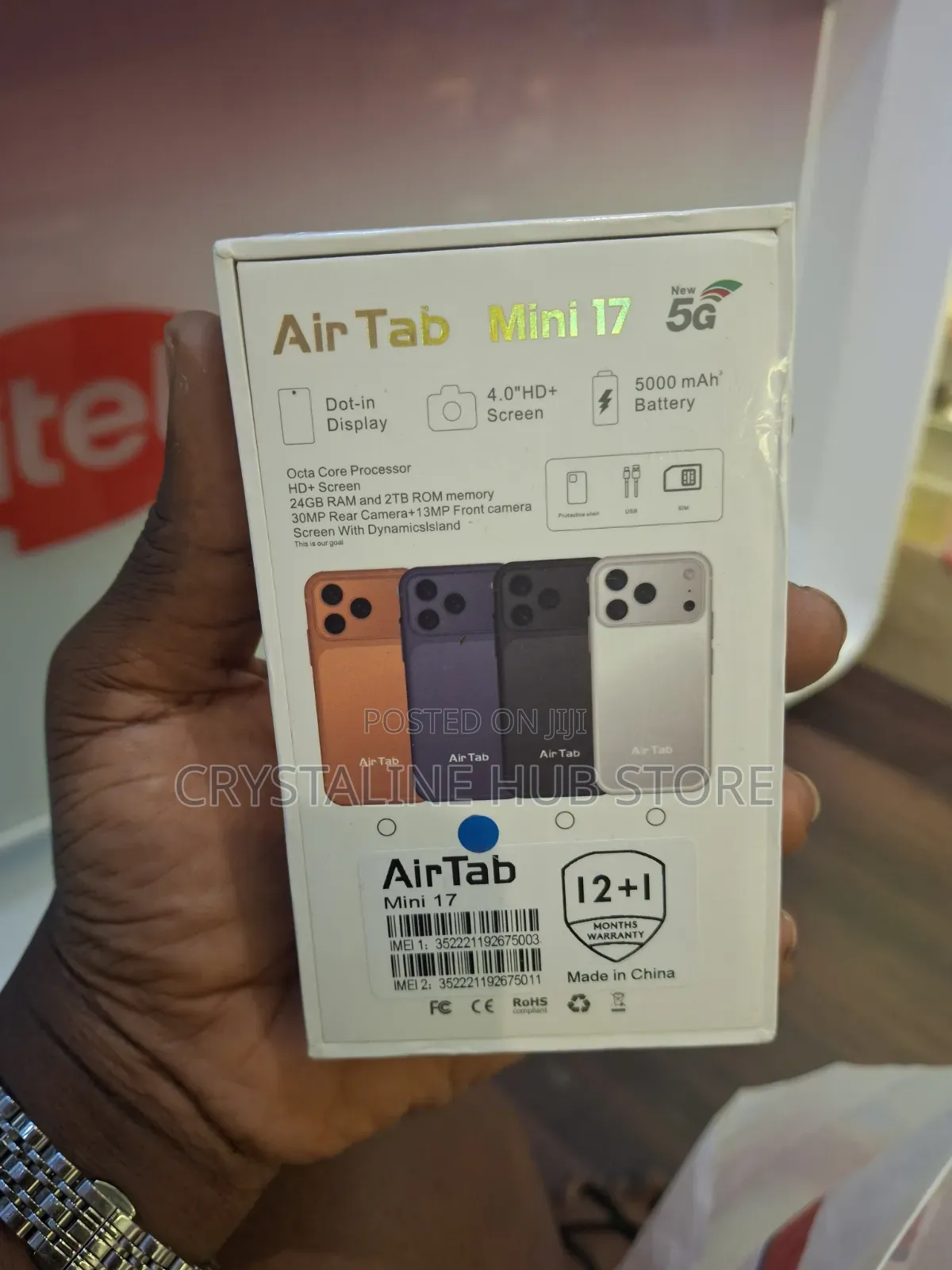 New AirTab Mini 17 512 GB Blue