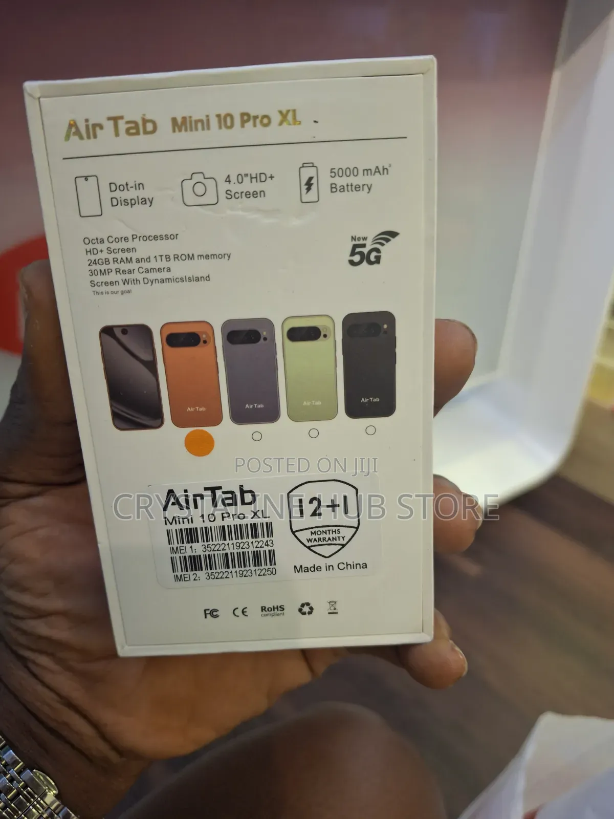 New AirTab 10 Pro XL 512 GB Orange