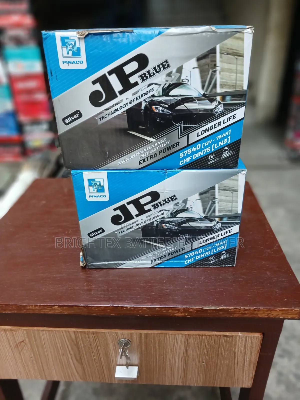 75Ahs Jp Blue Battery Made in Vietnam