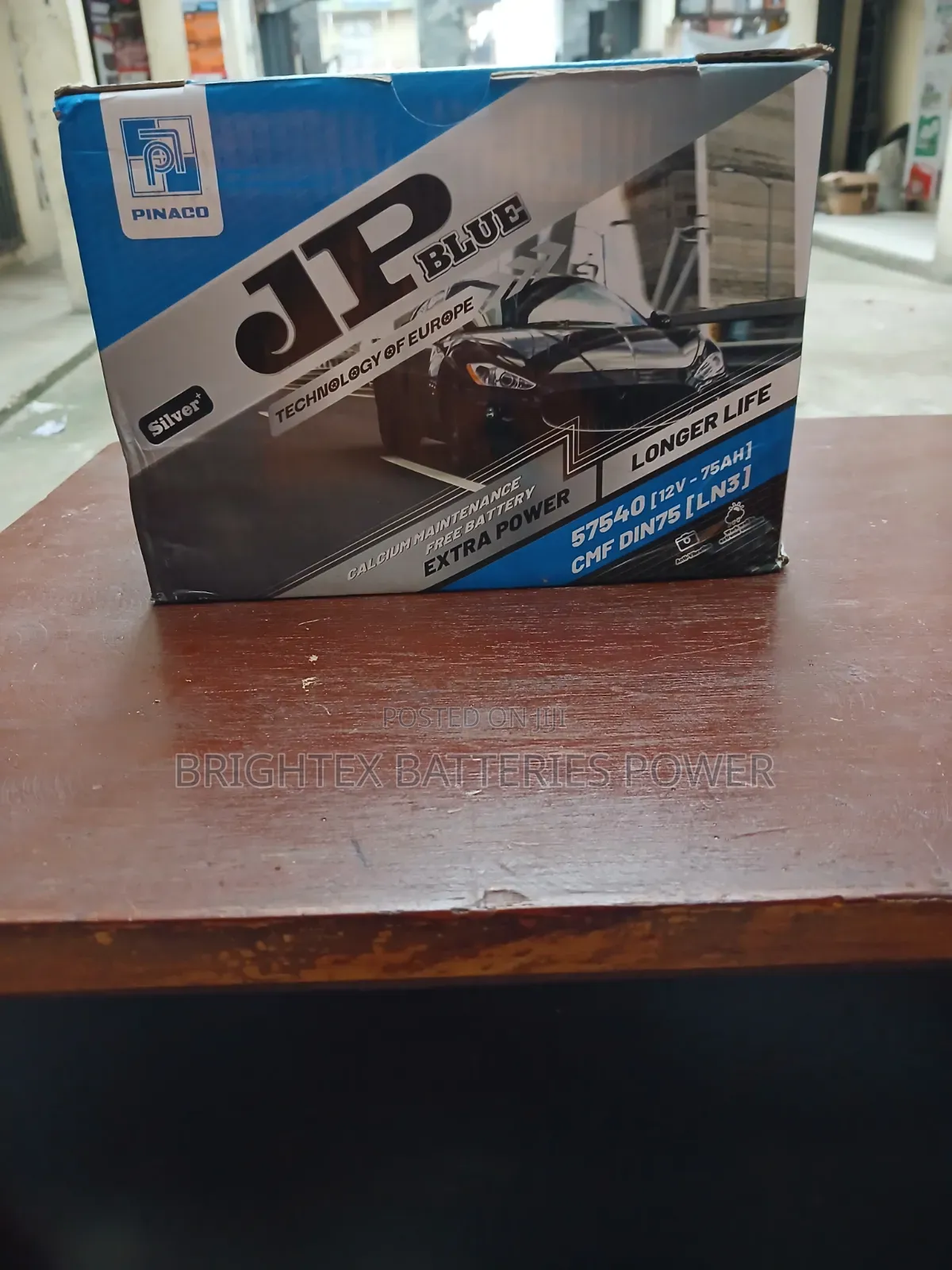75Ahs Jp Blue Battery Made in Vietnam