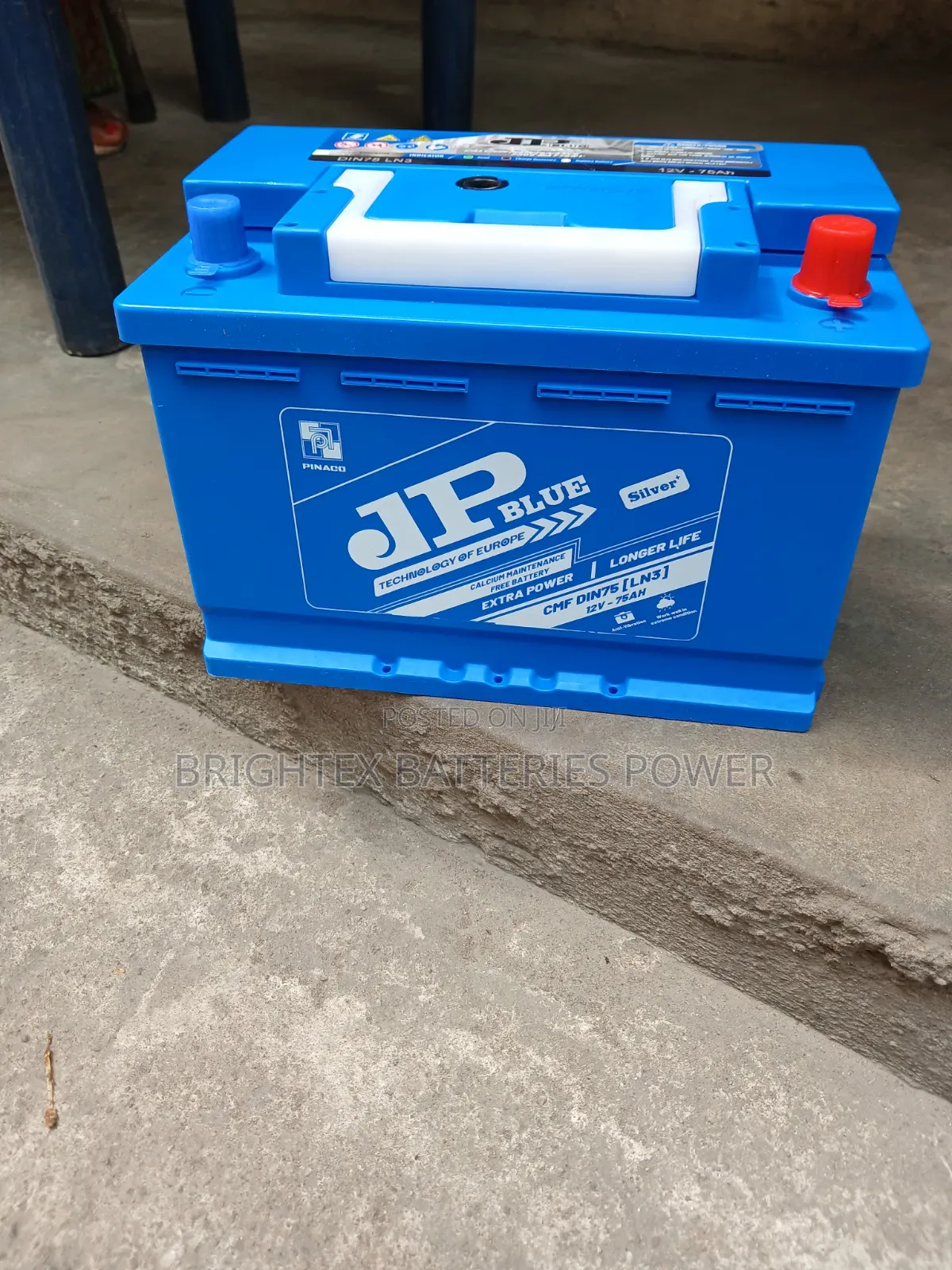 75Ahs Jp Blue Battery Made in Vietnam