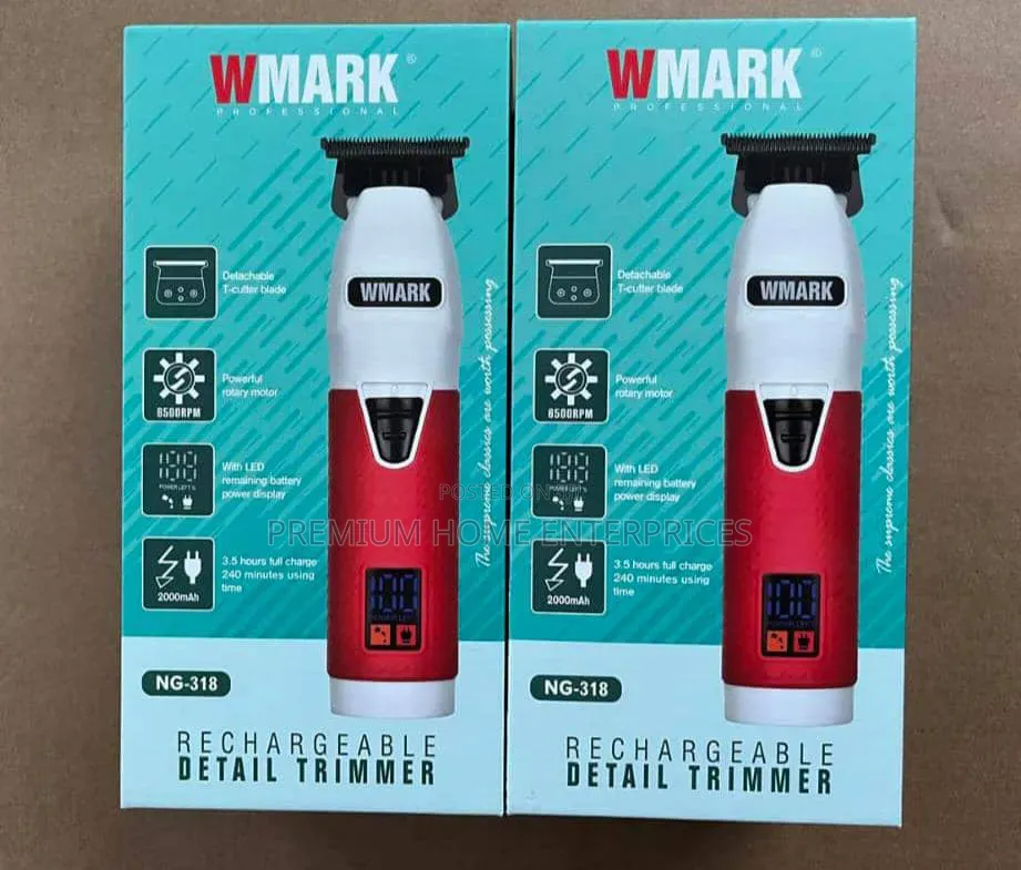 Wmark Ng-318 Rechargeable Detail Hair Trimmer