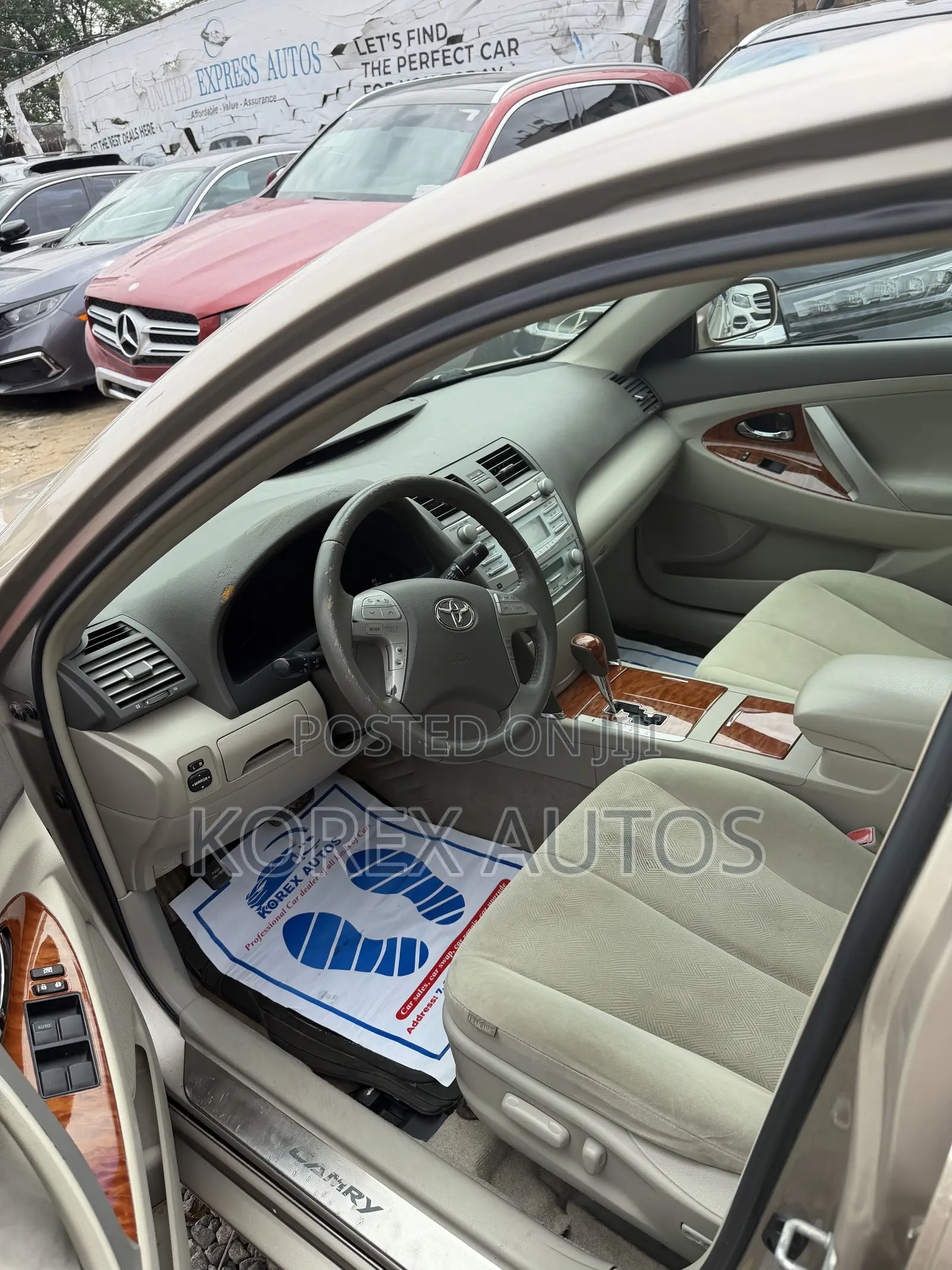 Toyota Camry 2.4 XLE 2008 Gold