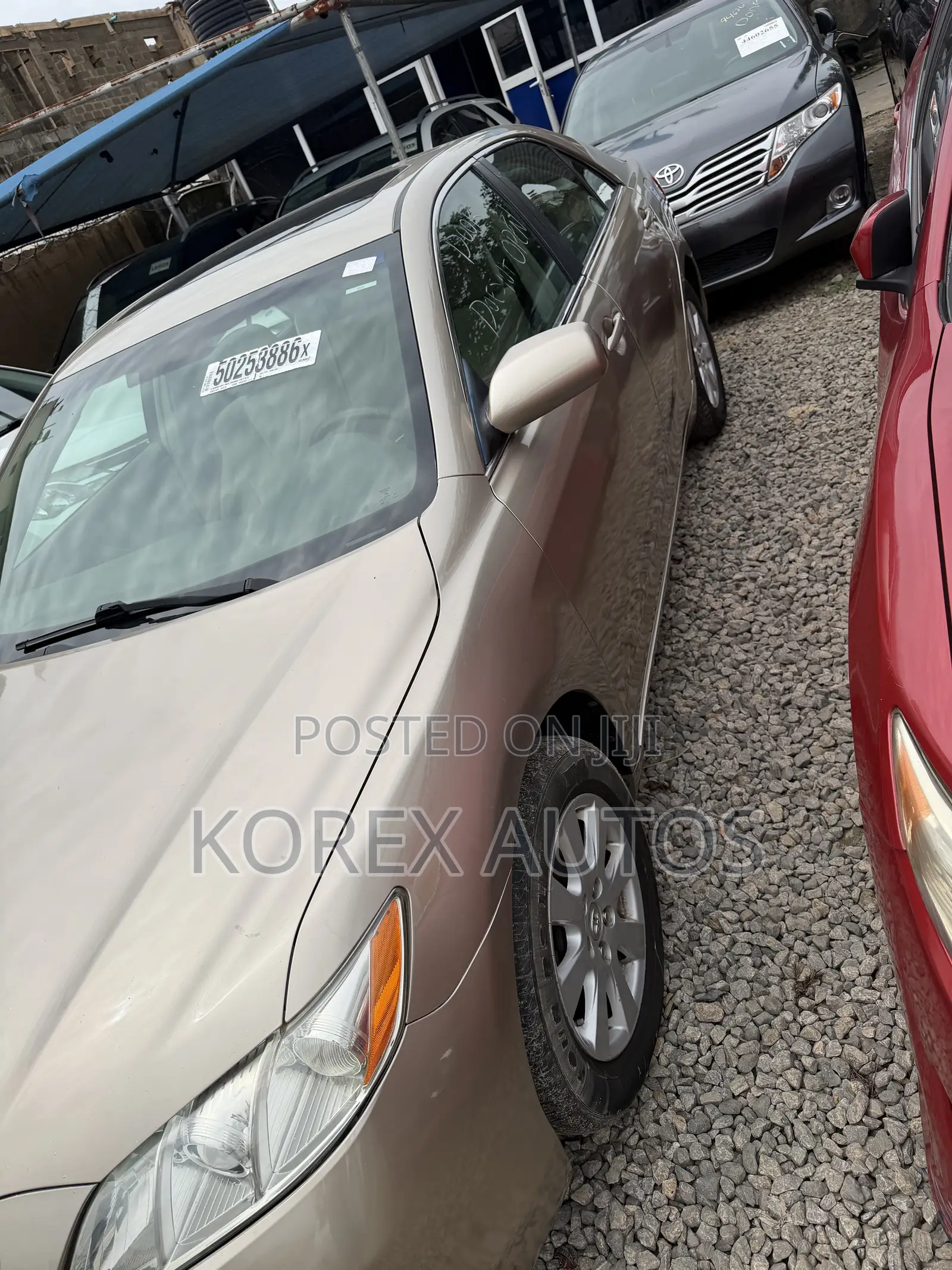 Toyota Camry 2.4 XLE 2008 Gold