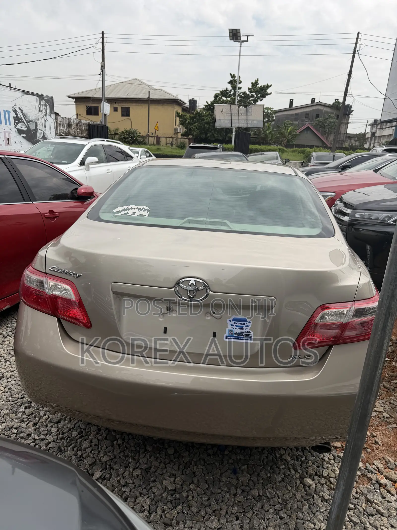 Toyota Camry 2.4 XLE 2008 Gold