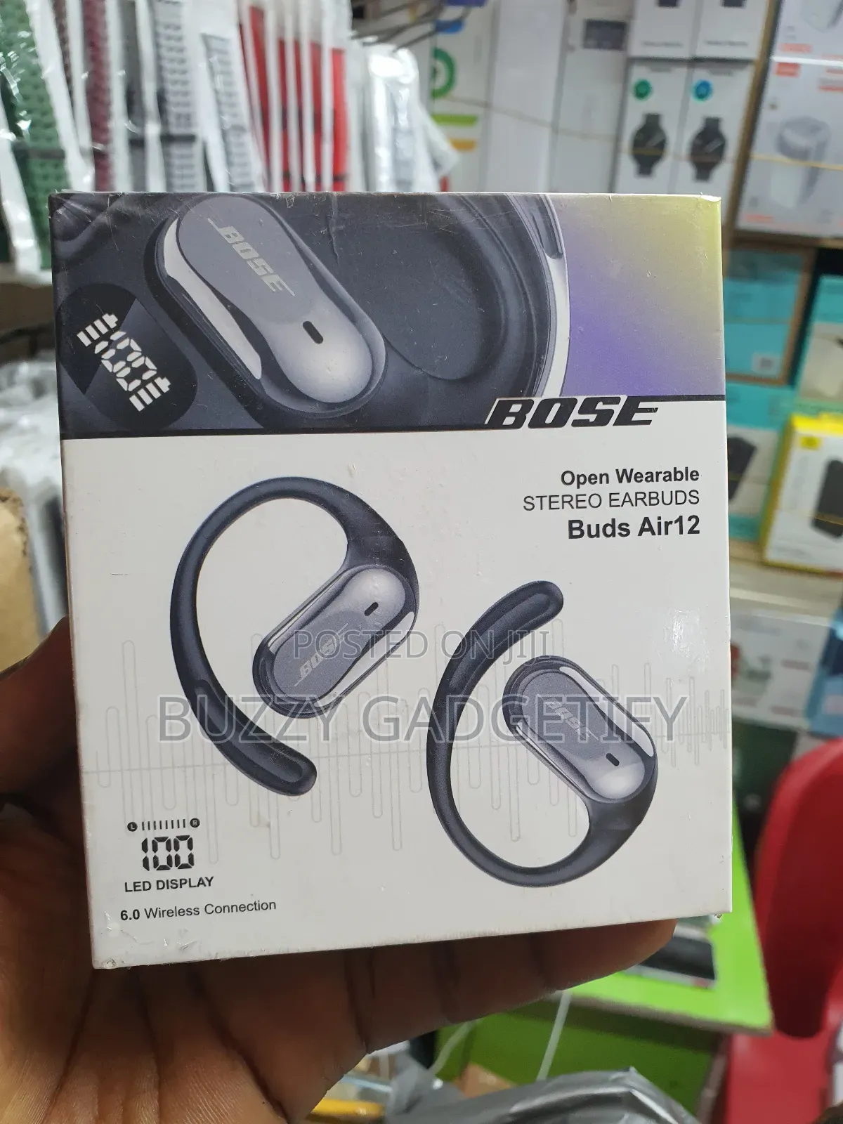 Bose Open Wearable Stereo Earbuds - Buds Air12