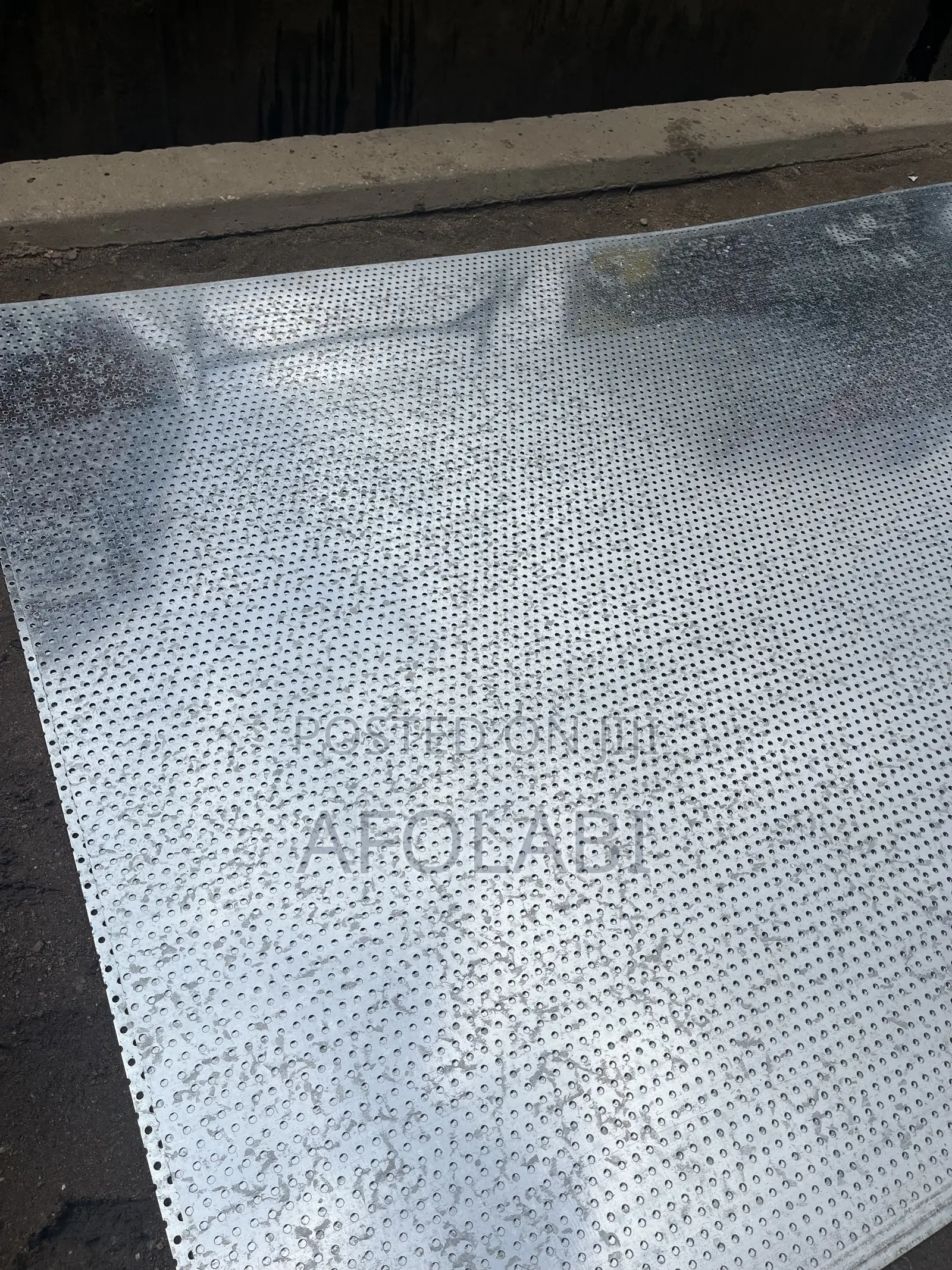 Galvanized Perforated Plate