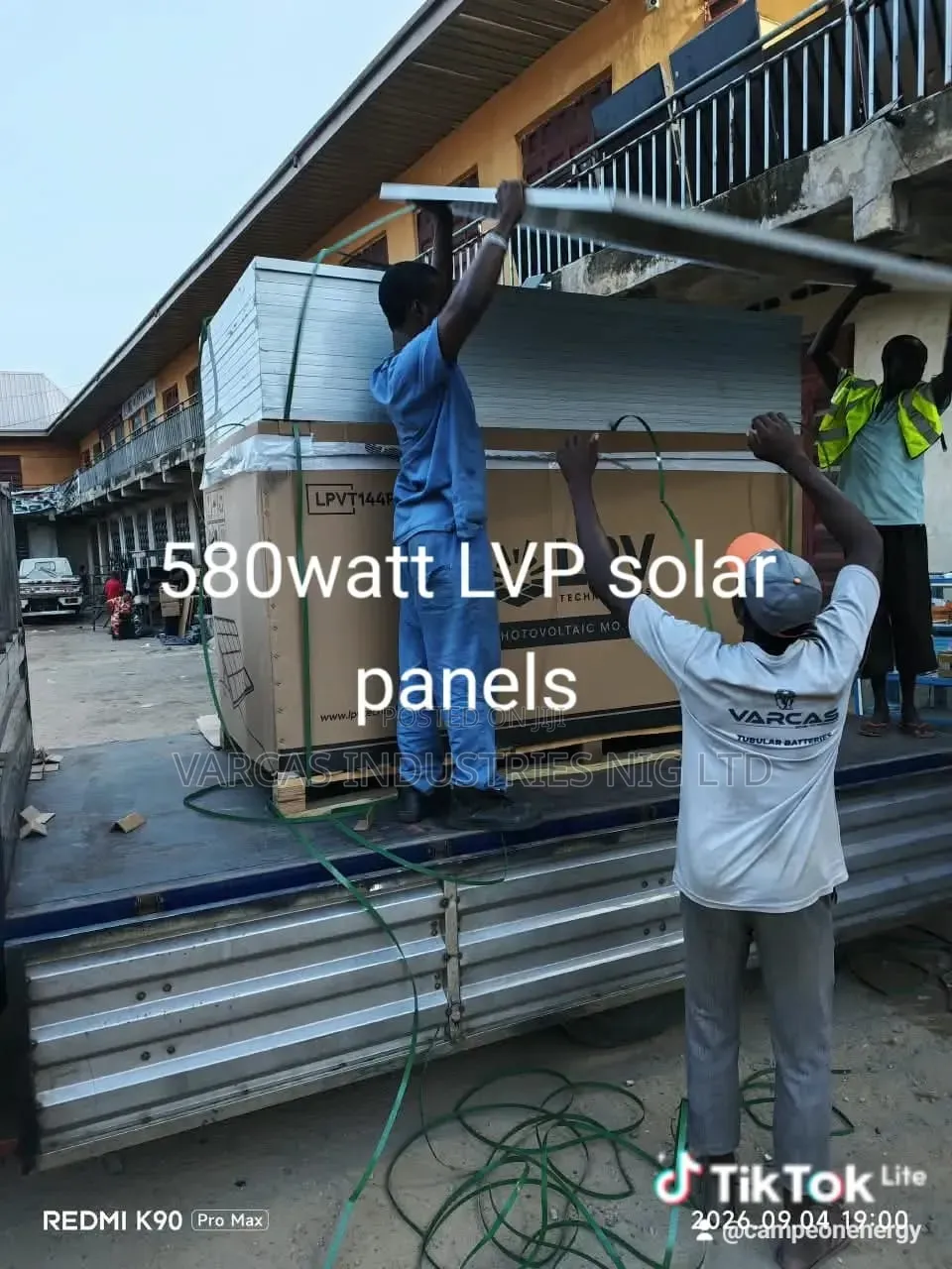 LPVT 580watt Solar Panels