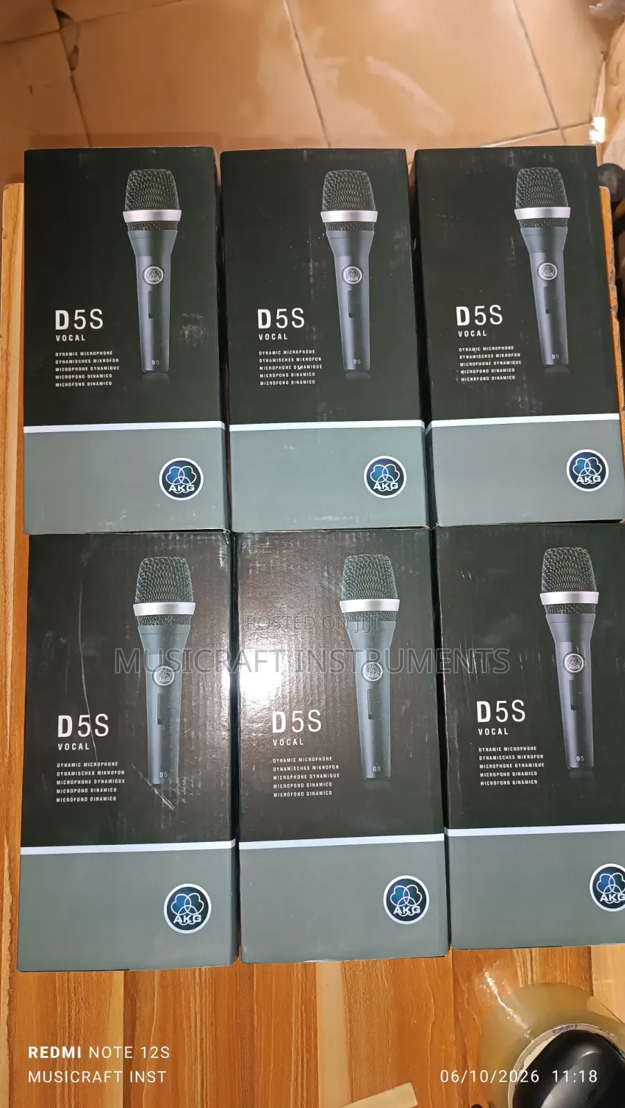 Akg D5s Wired Microphone
