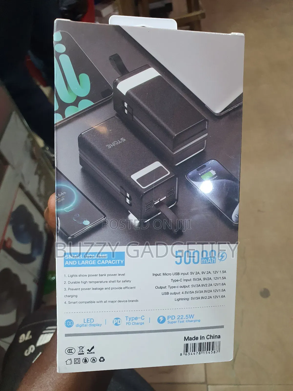 Stone Journeyman-5 (Model T50) Power Bank