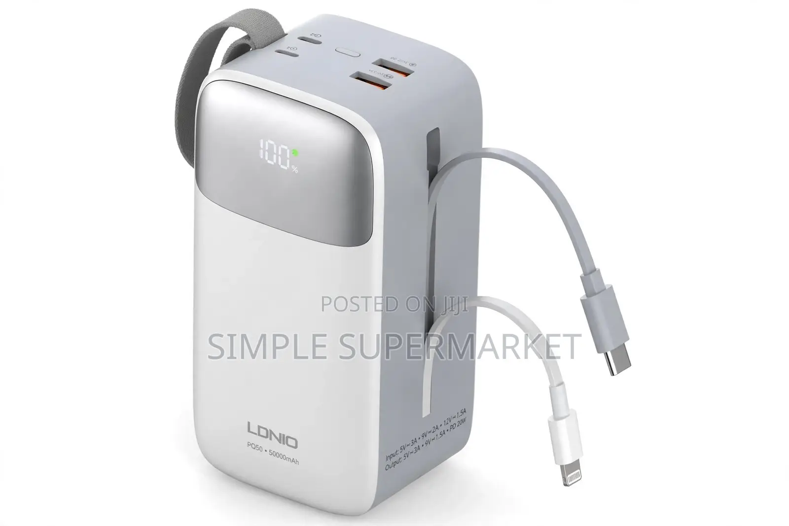 LDNIO PQ50 50,000mah Powerbank
