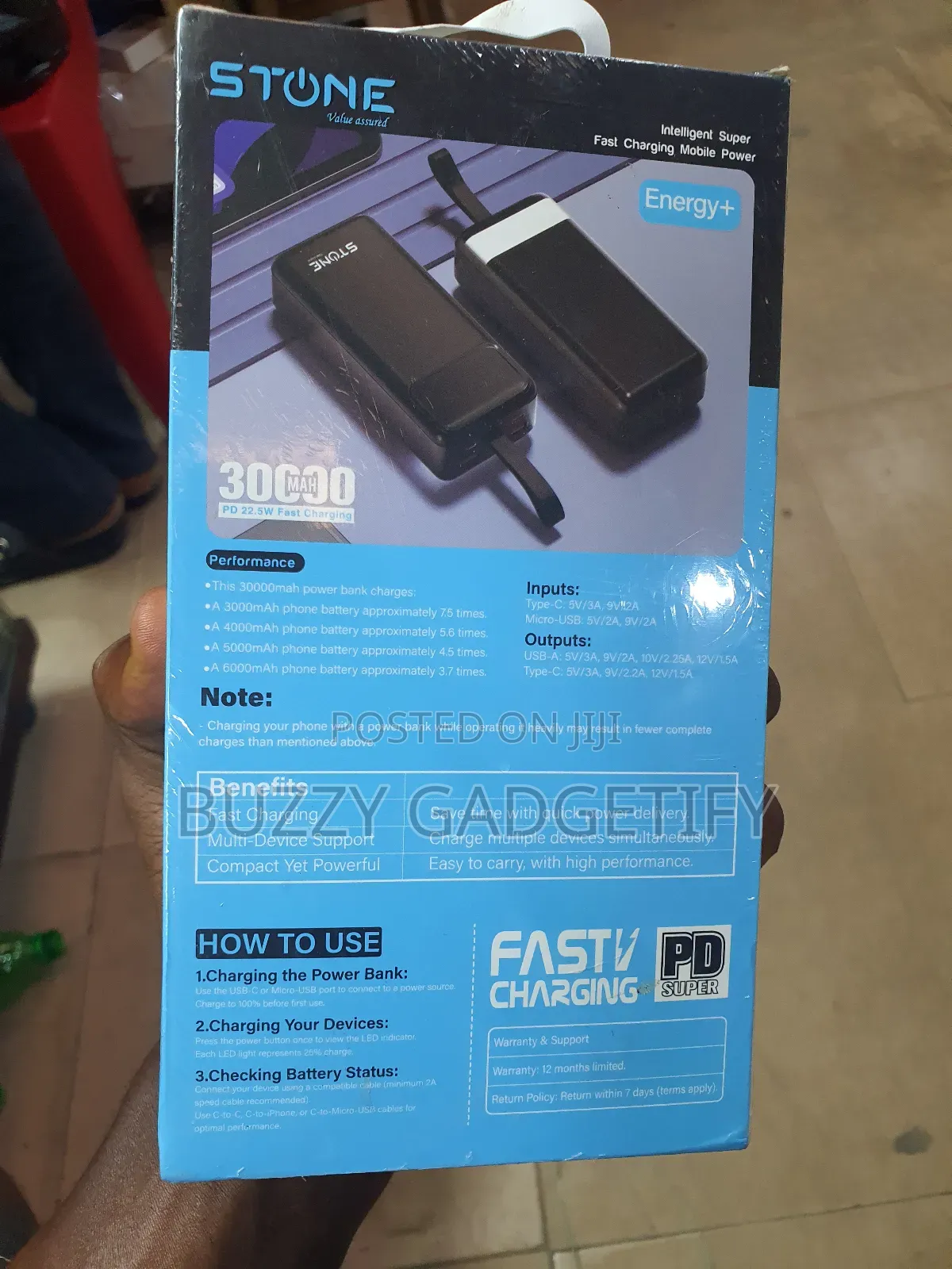 STONE Ai-400 (Energy+) Power Bank