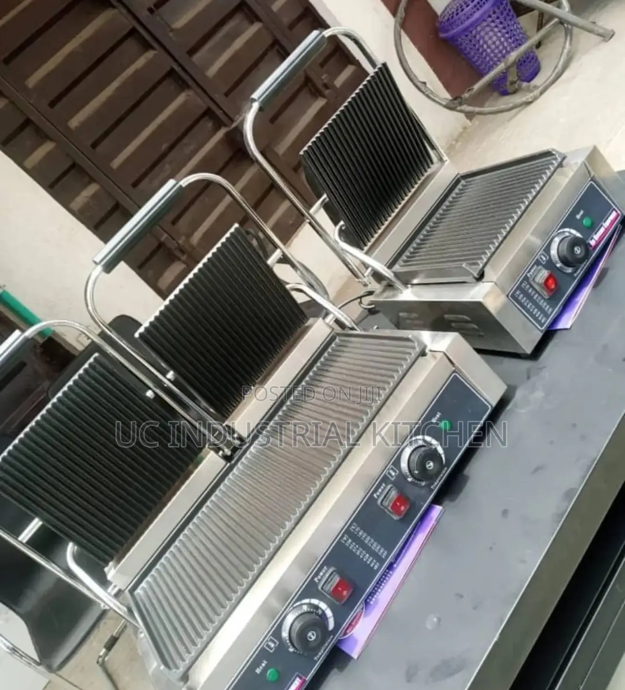 Double Shawarma Grill/Toaster (Single Contact Grill Available)