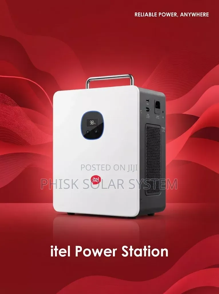 Itel Power Tank 500W Inverter + 1kWh Battery Solar Power Station